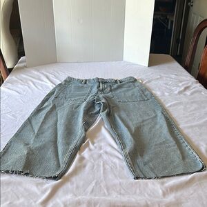 Casual Light Blue Denim Pants